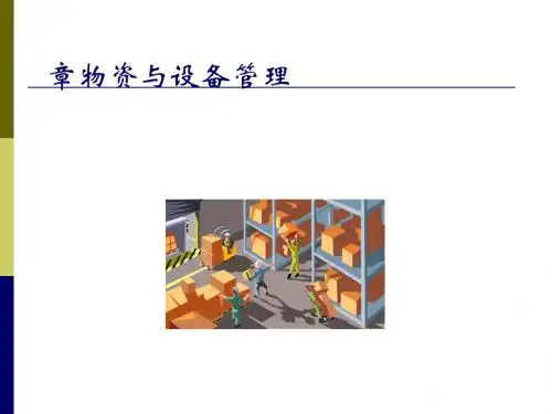 物资与设备管理培训课程(PPT 54页)