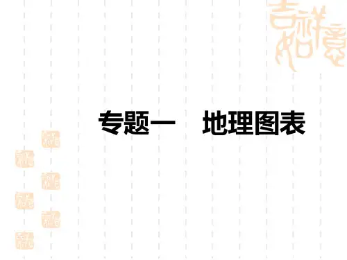 中考地理精品课件 中考专题巧突破 专题一 地理图表