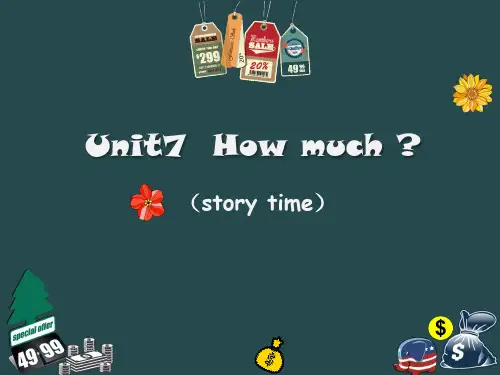 译林版小学英语四年级上册(4A)《Unit 7 How much》第一课时PPT3