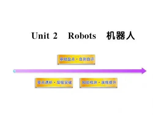 2012版高中英语全程复习方略配套课件：Unit2《Robots》(新人教版选修7)