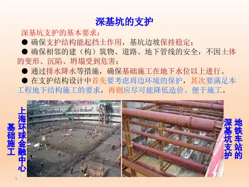 深基坑各类型支护讲解