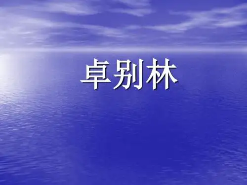 卓别林-.ppt