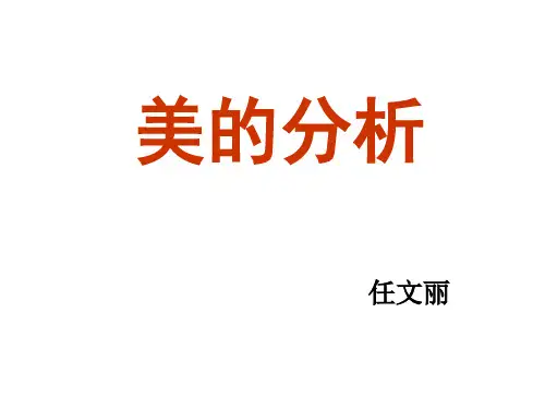 美的分析