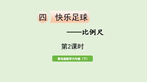 青岛版六年级数学下册 (快乐足球)教育教学课件(第2课时)