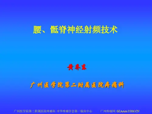 腰骶神经根射频技术