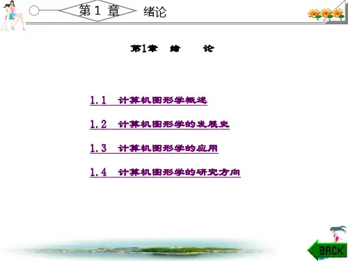精品课件-计算机图形学(张宁蓉)-第1章