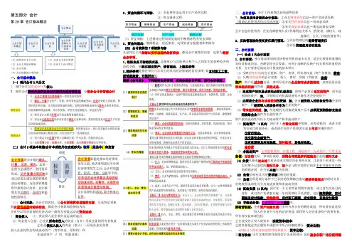 2020中级经济师基础笔记 会计部分