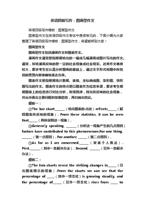 英语四级写作：图画型作文