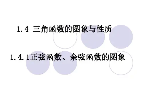 三角函数图像ppt