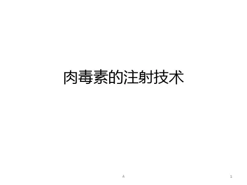 《肉毒素注射》PPT课件