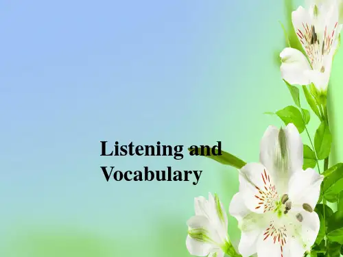 外研版高中英语必修一Module 2 My New Teachers第四课时课件ppt