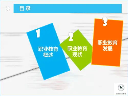 职业教育内涵及发展