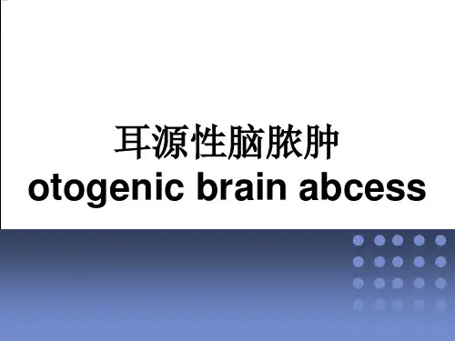 脑脓肿