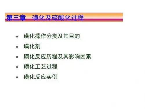 03_磺化反应