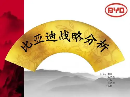 比亚迪战略分析
