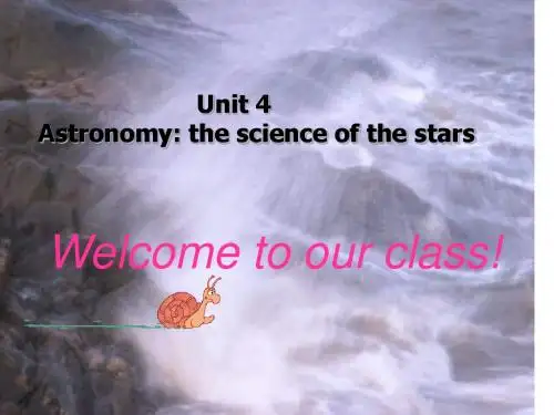 Astronomy-the-science-of-the-stars课件6