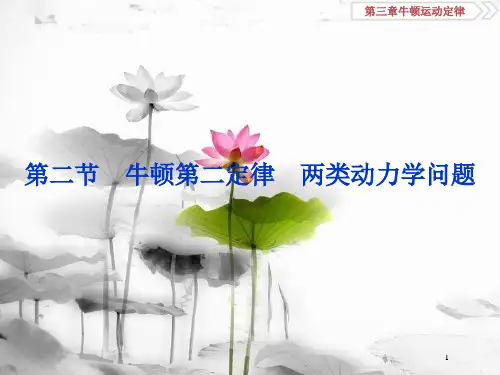 (新课标)高考物理一轮复习 第三章 牛顿运动定律 第二节 牛顿第二定律两类动力学问题课件