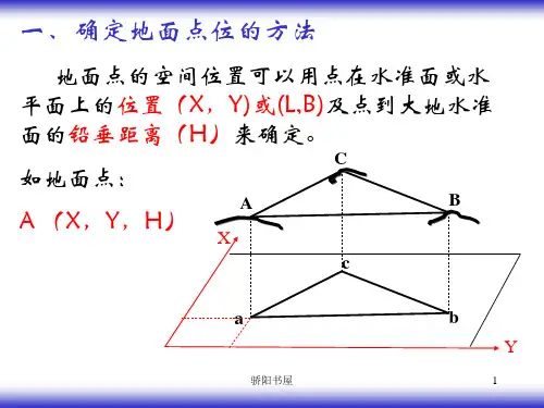 地面点位的确定(课资资源)