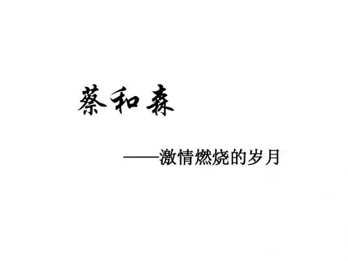 蔡和森