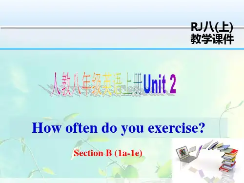 人教八年级英语上册unit 2 Section B (1a-1e) 教学课件