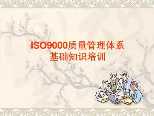 ISO9001 2015质量管理体系七项管理原则