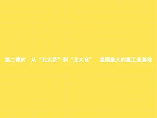 人教版-地理-八年级下册-6.2.2“白山黑水-——东北三省 课件