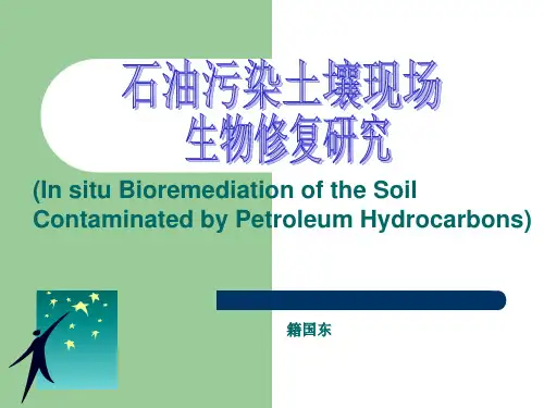 石油污染土壤生物修复专题
