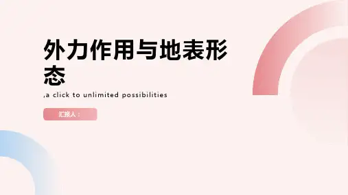 外力作用与地表形态 精品课件