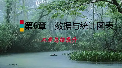 七年级数学下册 第6章 数据与统计图表本章总结提升课件浙教级下册数学课件
