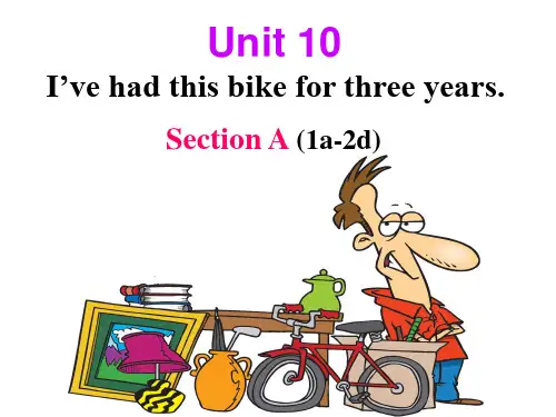 新目标英语八下unit 10 Section A(1a-2d)公开课课件