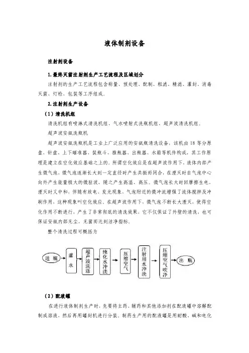 液体制剂设备