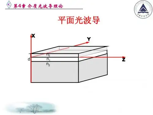 电信传输原理及应用第四章 介质光波导理论_平面光波导