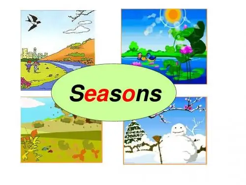 最新精品闽教版 四年级下 Unit 7 Seasons Part A