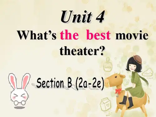 八年级上册英语新目标unit4课件Section-B(2a-2e)张