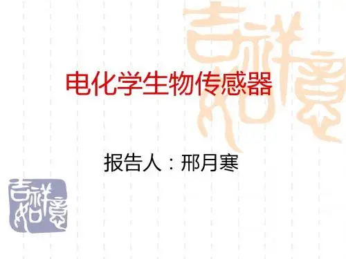 电化学生物传感器-文档资料
