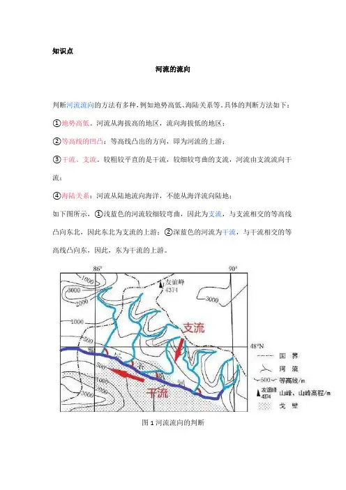 高中地理——每日讲1题(湿地、河流流向、湖泊水的补给)