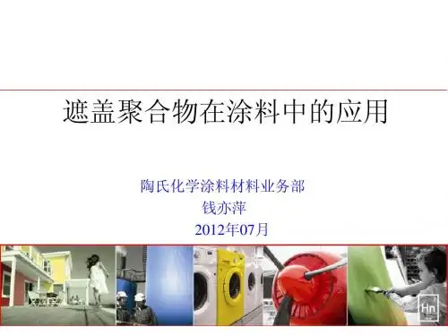 遮盖聚合物在涂料中的应用(2012涂料配方设计培训班课件)