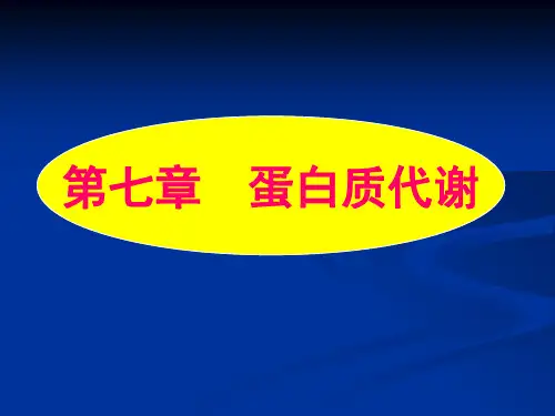 氨基酸(本)ppt课件