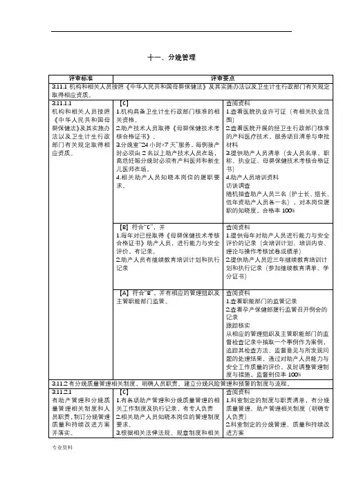 分娩管理促进自然分娩