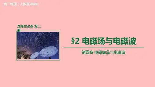 电磁场与电磁波(课件)高二物理(人教版2019选择性必修第二册)