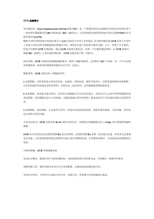 MVB多功能线