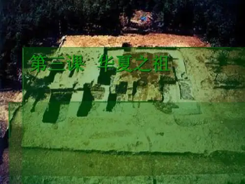 人教七年级上历史第三课  华夏之祖