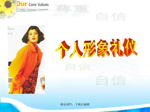 个人气质礼仪训练【精品ppt】