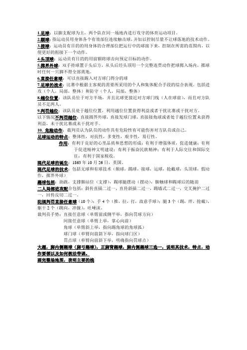 足球