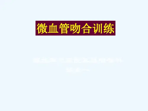 微血管吻合训练