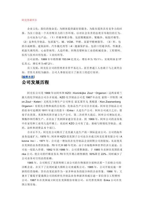 阿克苏诺贝尔