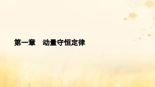 高中物理第1章动量守恒定律6反冲现象火箭新人教版选择性必修第一册