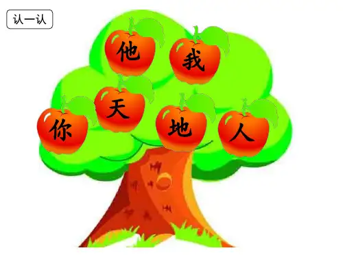 部编教材一年级上册识字4《日月水火》