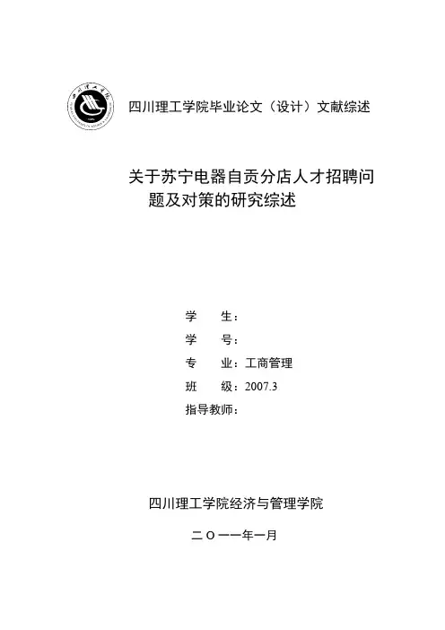 文献综述