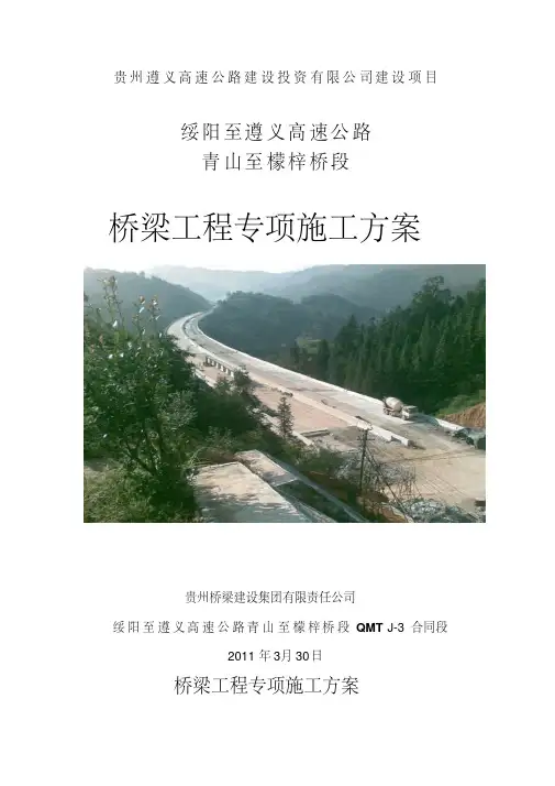 桥梁工程专项施工方案